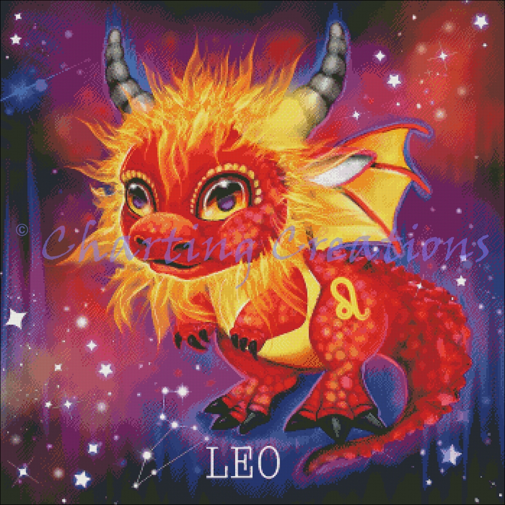 (image for) Zodiac Lil Dragonz Leo